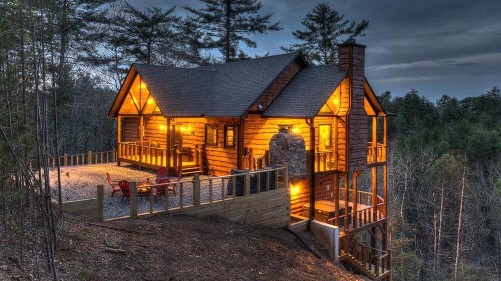 Honey Bear Lodge Blue Ridge Buitenkant foto